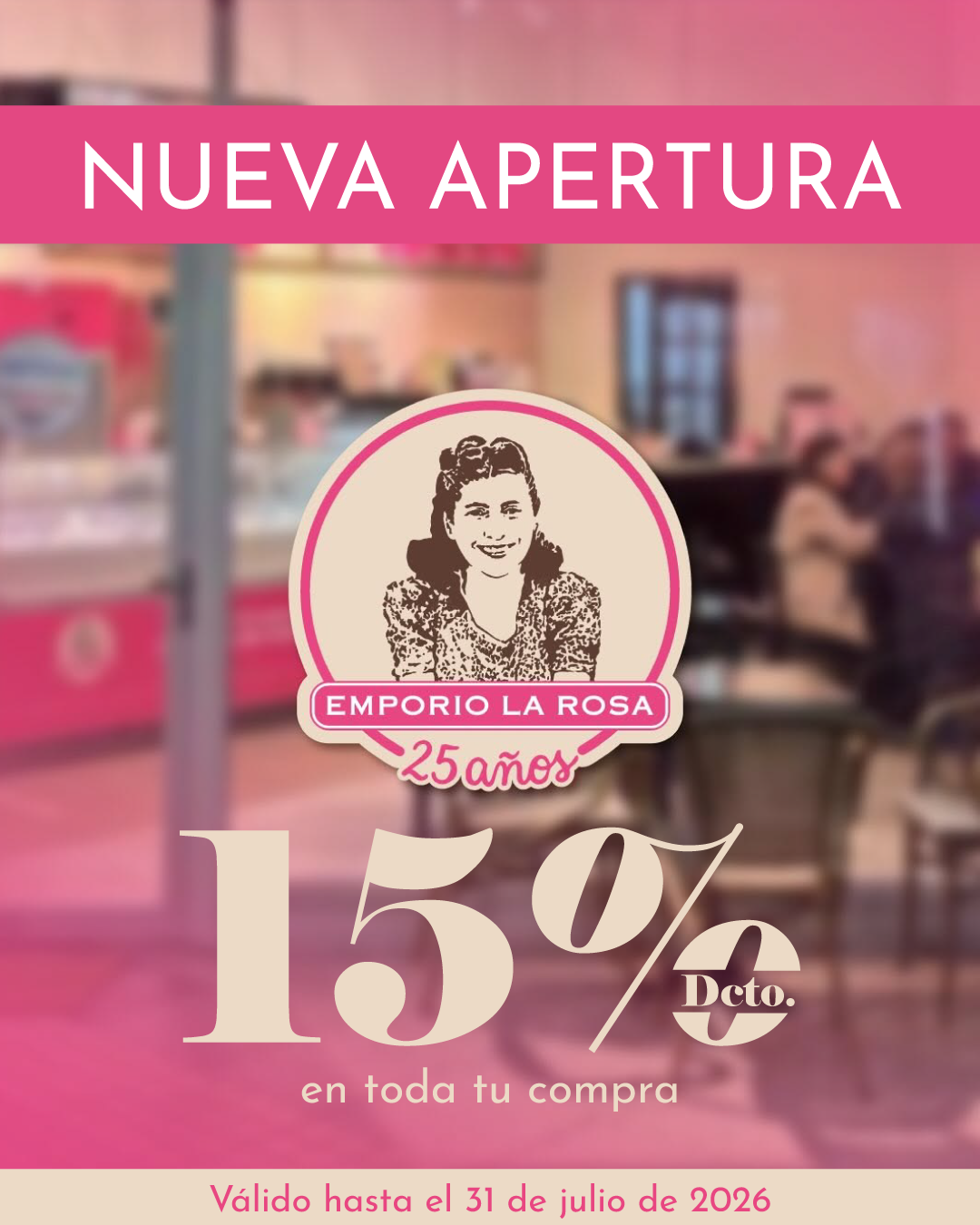 ¡Una dulce bienvenida! Emporio La Rosa llega a Mall Espacio M